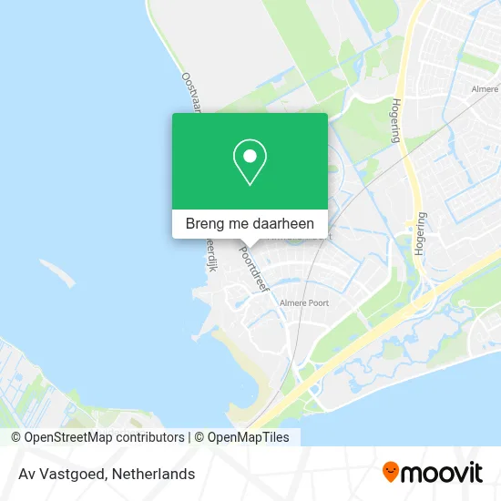 Av Vastgoed kaart