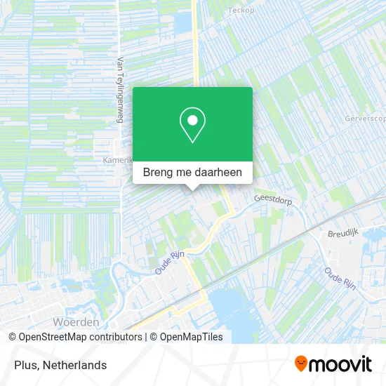 Plus kaart