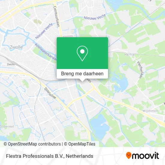 Flextra Professionals B.V. kaart