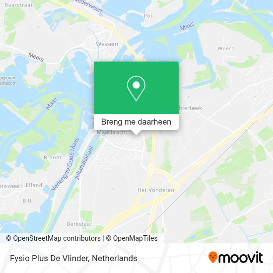 Fysio Plus De Vlinder kaart