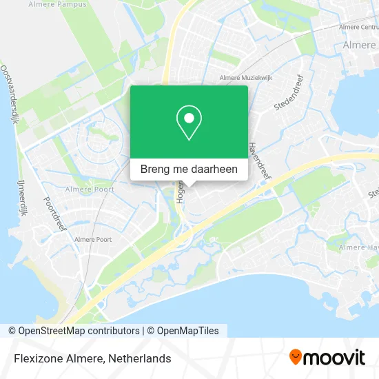 Flexizone Almere kaart