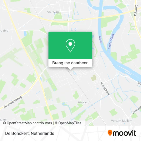 De Bonckert kaart