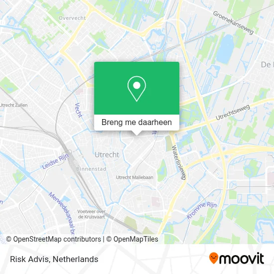 Risk Advis kaart
