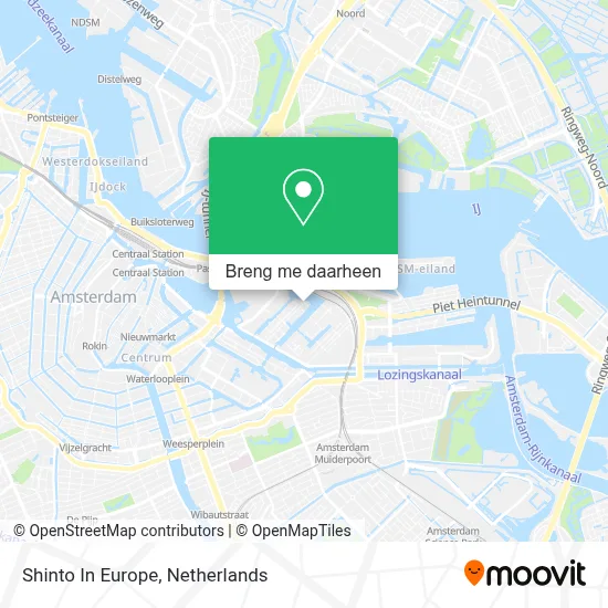 Shinto In Europe kaart