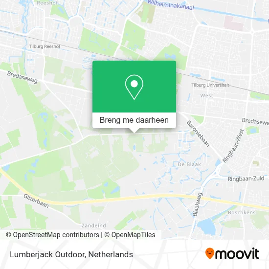 Lumberjack Outdoor kaart