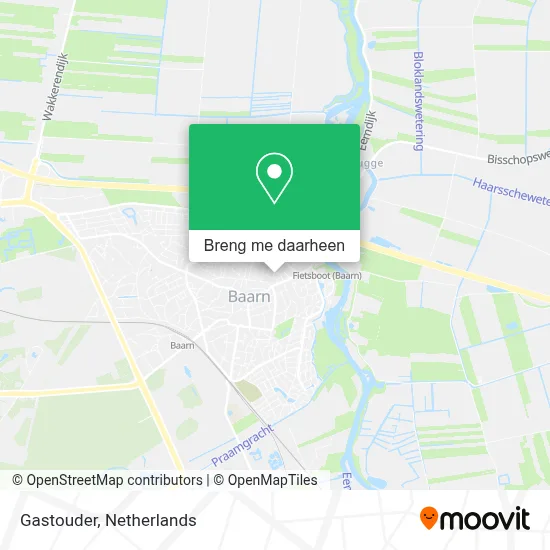 Gastouder kaart