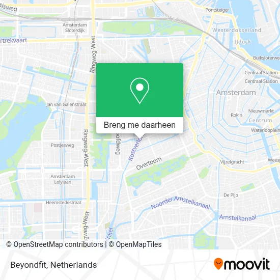 Beyondfit kaart