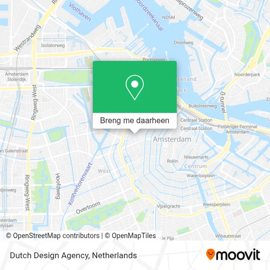 Dutch Design Agency kaart