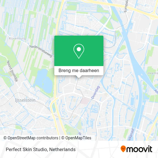 Perfect Skin Studio kaart