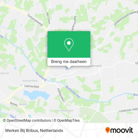 Werken Bij Bribus kaart