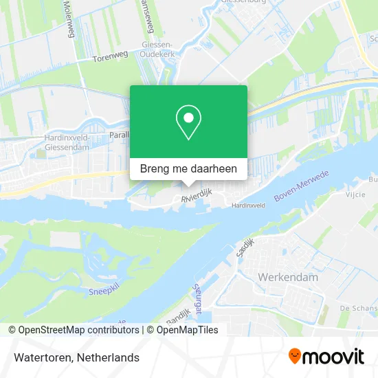 Watertoren kaart