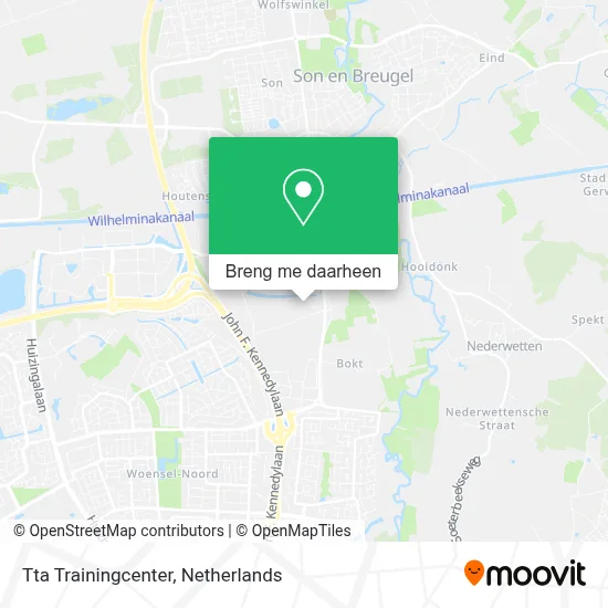 Tta Trainingcenter kaart