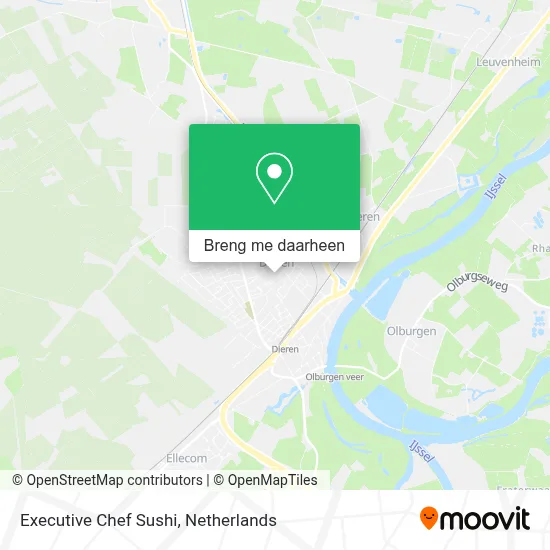 Executive Chef Sushi kaart