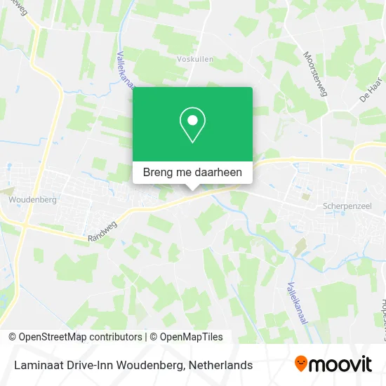 Laminaat Drive-Inn Woudenberg kaart