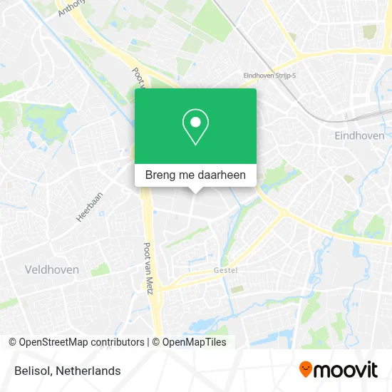 Belisol kaart