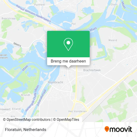 Floratuin kaart