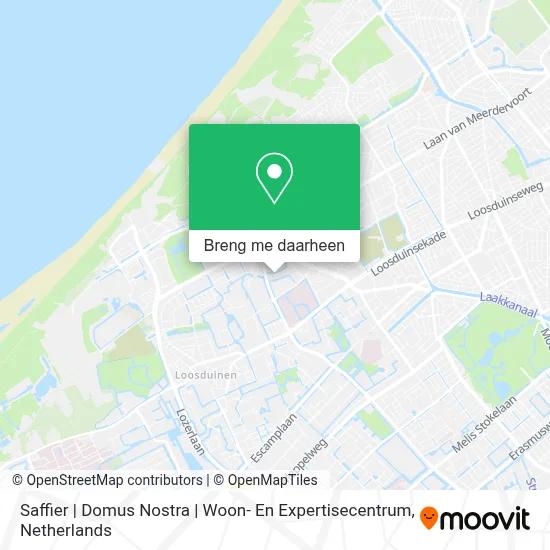 Saffier | Domus Nostra | Woon- En Expertisecentrum kaart