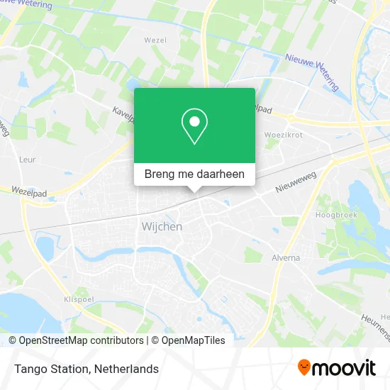 Tango Station kaart