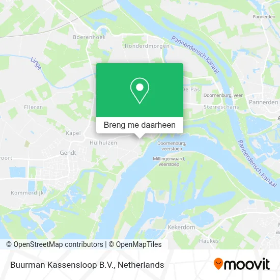 Buurman Kassensloop B.V. kaart