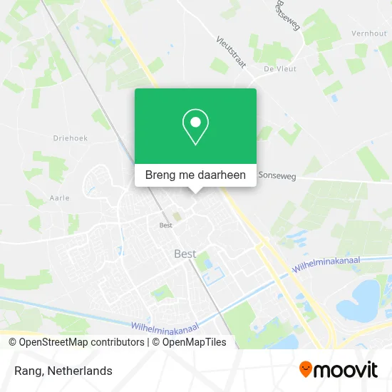 Rang kaart
