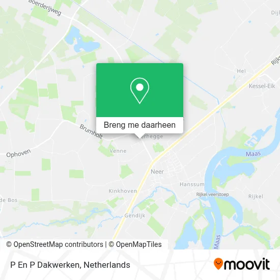 P En P Dakwerken kaart