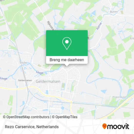 Rezo Carservice kaart