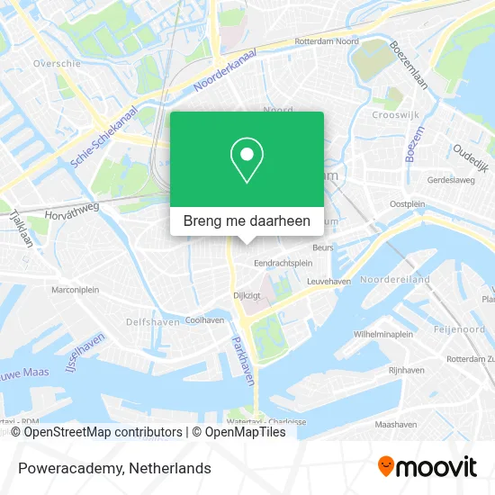 Poweracademy kaart