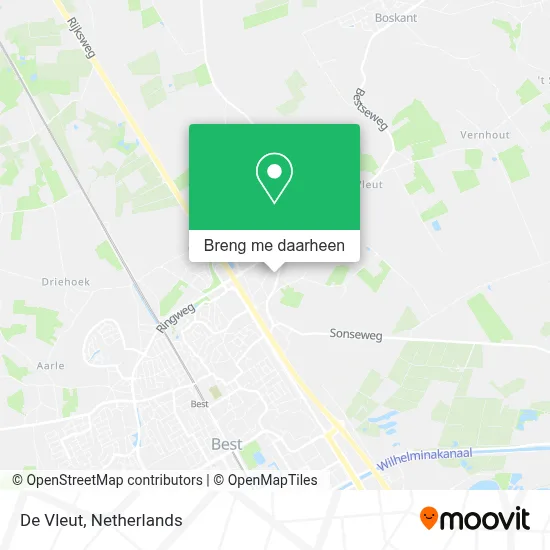 De Vleut kaart