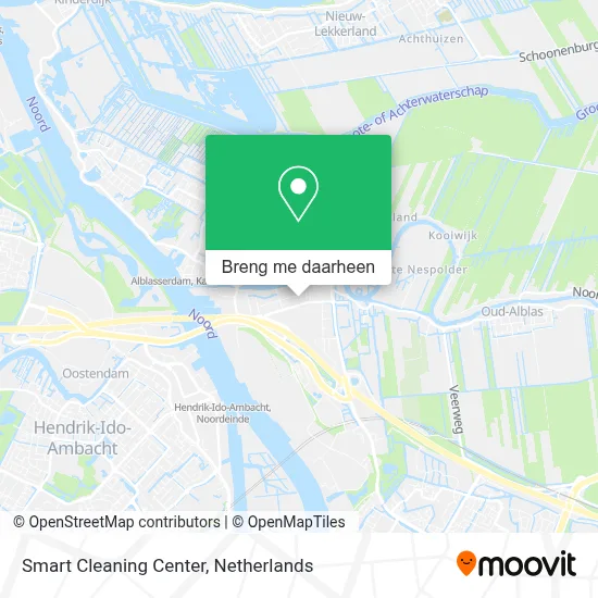 Smart Cleaning Center kaart