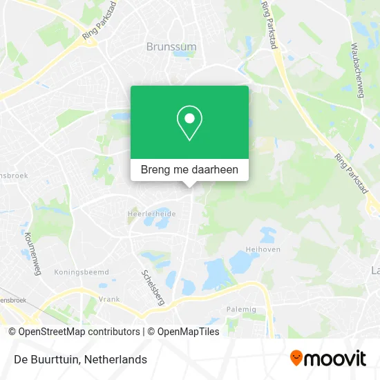 De Buurttuin kaart