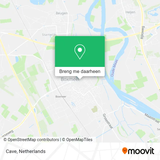 Cave kaart