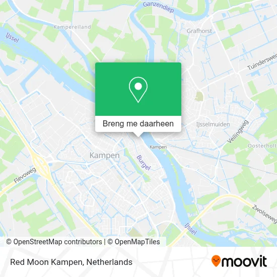 Red Moon Kampen kaart