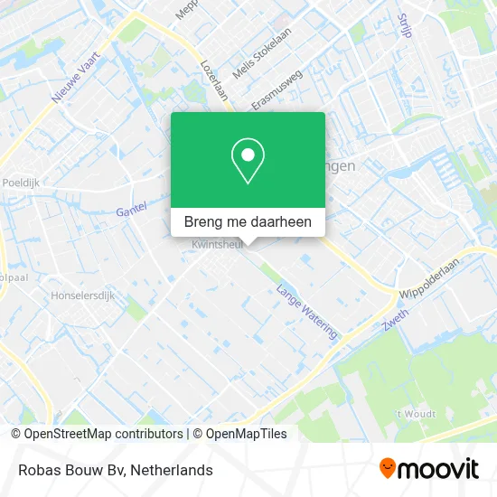 Robas Bouw Bv kaart
