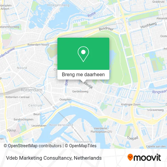 Vdeb Marketing Consultancy kaart