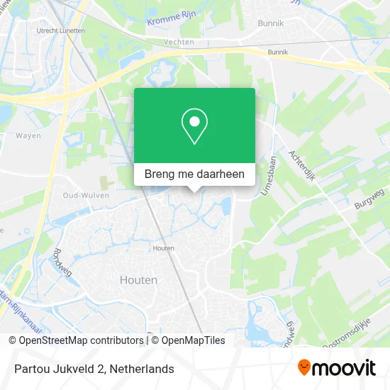 Partou Jukveld 2 kaart