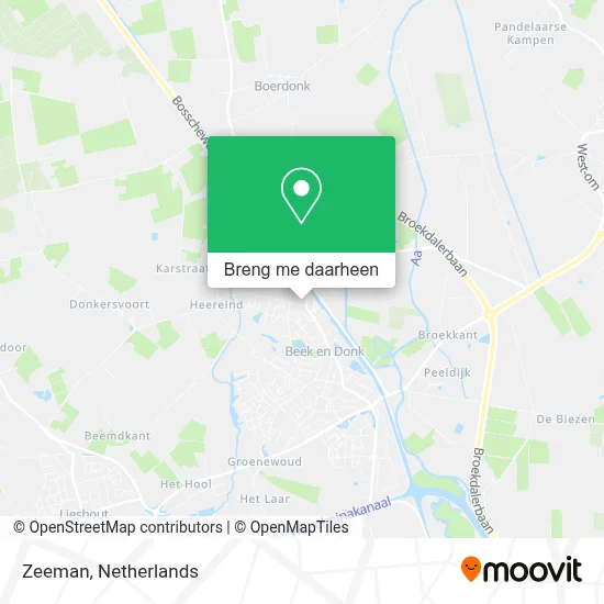 Zeeman kaart