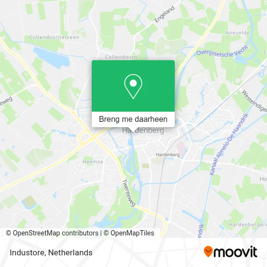 Industore kaart