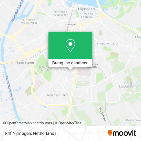 F4f Nijmegen kaart