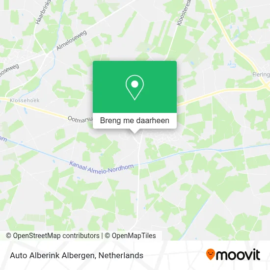 Auto Alberink Albergen kaart