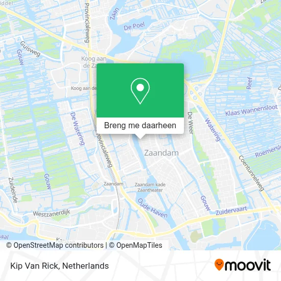 Kip Van Rick kaart