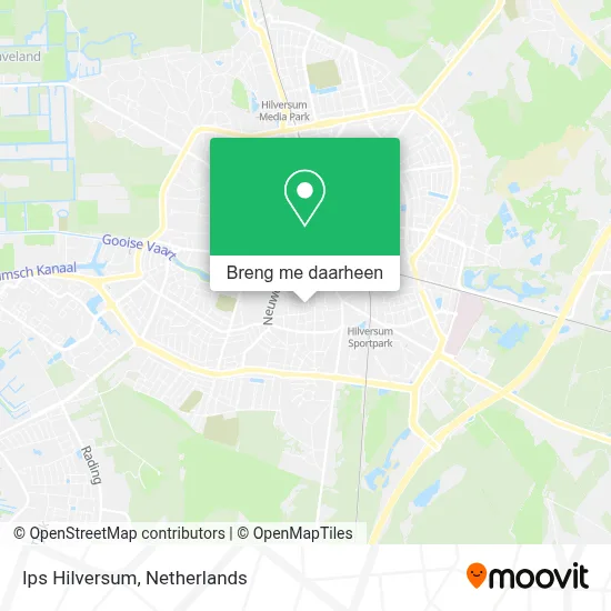 Ips Hilversum kaart