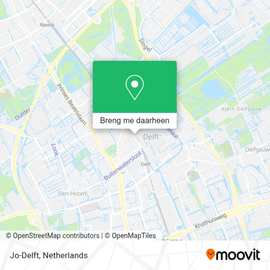 Jo-Delft kaart