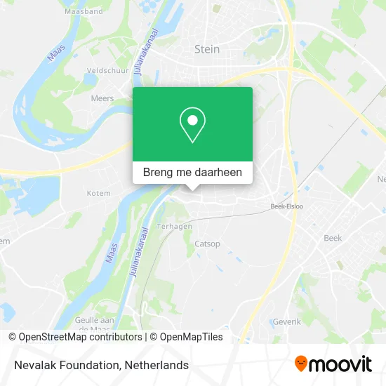 Nevalak Foundation kaart