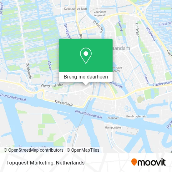 Topquest Marketing kaart