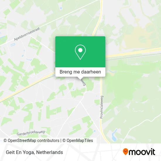 Geit En Yoga kaart