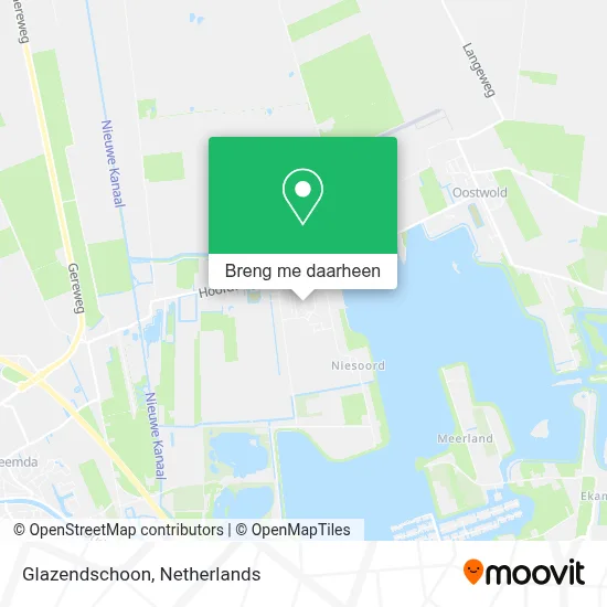 Glazendschoon kaart