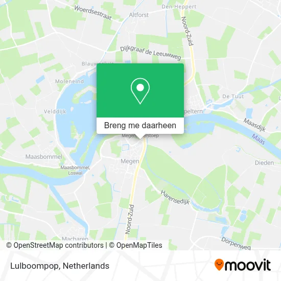 Lulboompop kaart