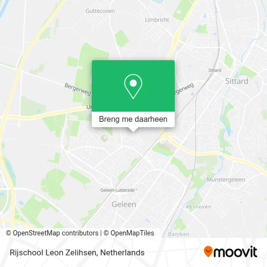 Rijschool Leon Zelihsen kaart