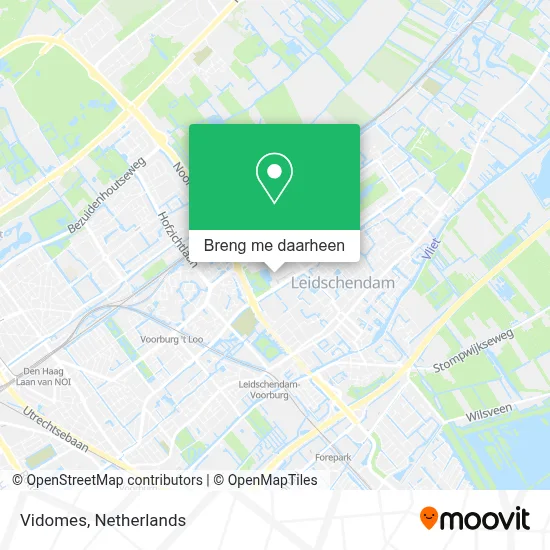 Vidomes kaart