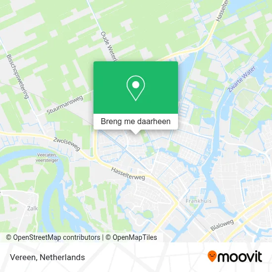 Vereen kaart